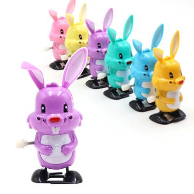 Plastik Aufzieh Hase Häschen Cartoon Springendes Laufendes Spielzeug Für Kinder Geschenke Mit Zufälliger Farbe