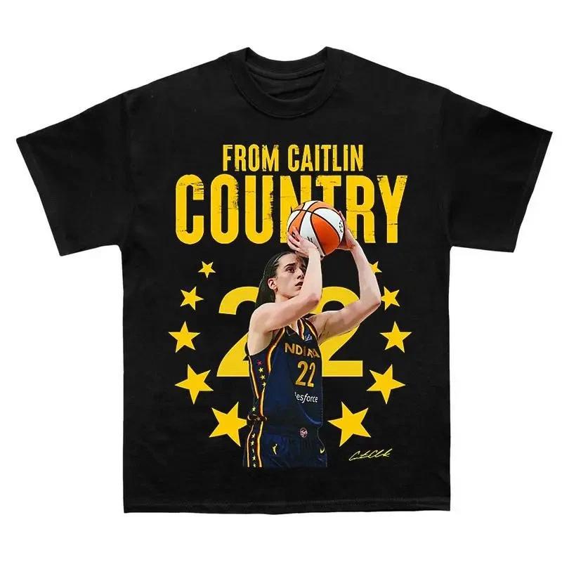 COMBATWEAR Caitlin Clark Basketball T-Shirt Unisex, Graphic Tee T-Shirt S