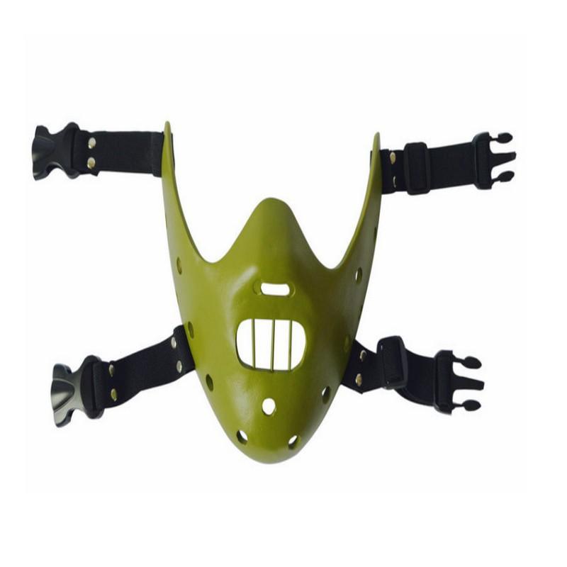 Horror Movie Silence Of Lambs Resin Mask Halloween Costume Party Prop