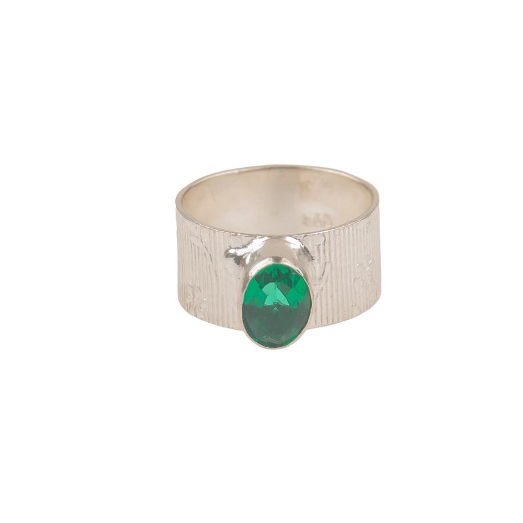 Chrome Diopside Gemstone 925 Sterling Silver Wedding Jewelry Handmade Women Ring RR-3-5