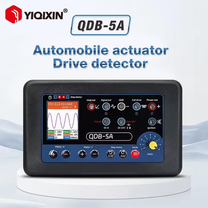 QDB300 5A 12~24V Ignition Coil Test Injector Tester Car Sensor Tester Oscilloscope PWM Drive Fault Detector Stepper Motor Tester