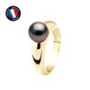 Ring - - Tahitian Cultured Pearl 8-9 Mm - Yellow Gold - A+ Quality - Prestige Box