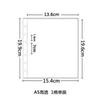 10Pcs Multi-Size Standard A5 Card Binder Refill Pages 6-Hole Single/Double Clear Loose Leaf Sleeves for K-pop Photocards Storage