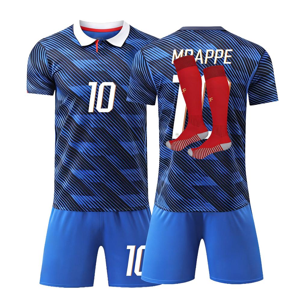 2526 Away Jerseys Sports Team Uniform Set Football Training Suit Set