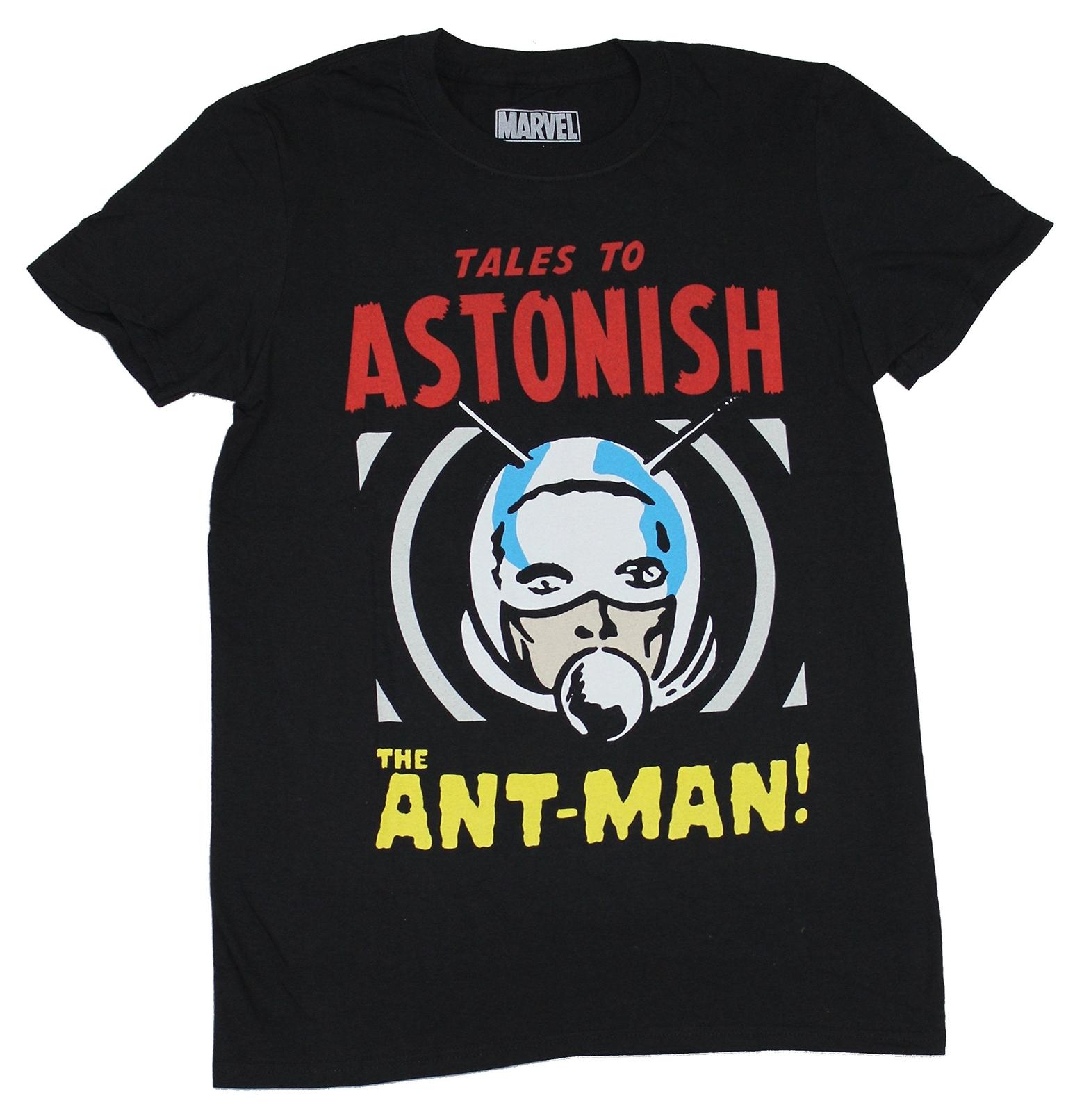AntMan Marvel Adult New T-shirt Tales to Astonish Comic Head Pic XXL