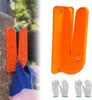 Wall-Mounted Orange Cloth CutterThe Rag Cutter Shirt Cutter Rag Cutter Wall Mount Easy Fast Cutting for Cutting Rag