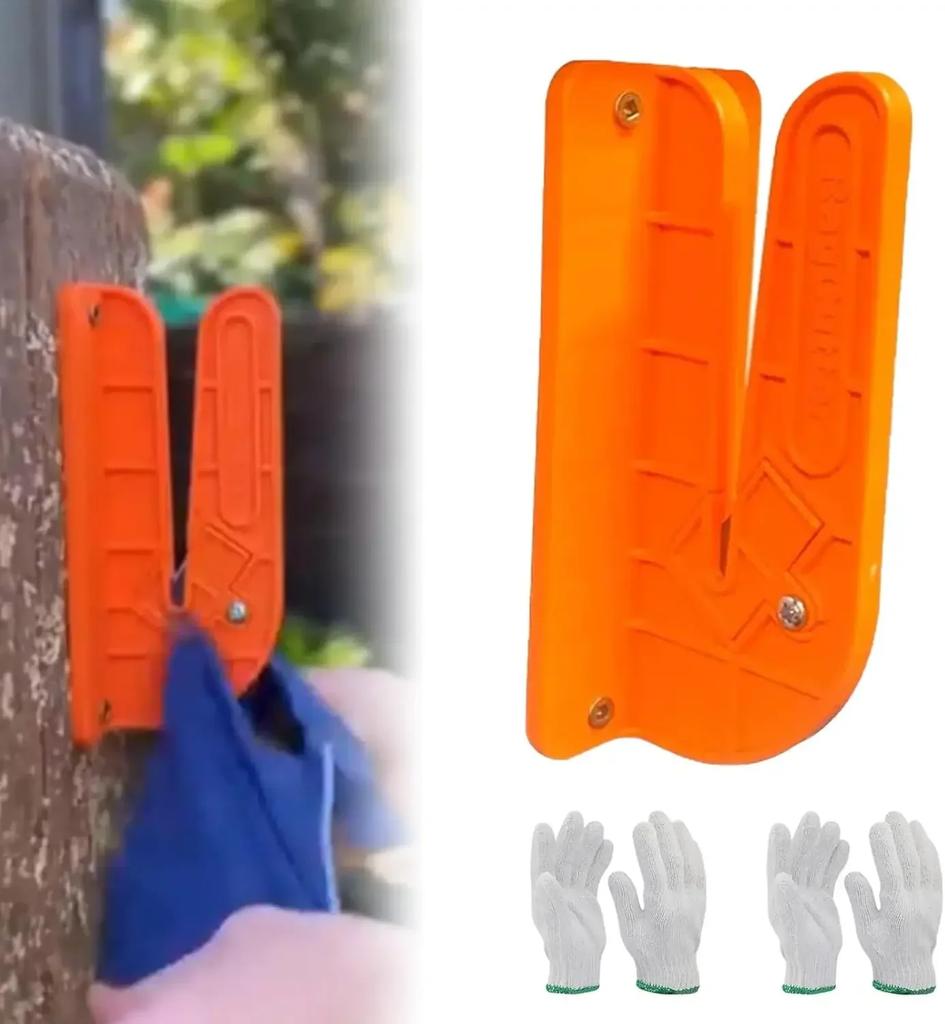 Wall-Mounted Orange Cloth CutterThe Rag Cutter Shirt Cutter Rag Cutter Wall Mount Easy Fast Cutting for Cutting Rag