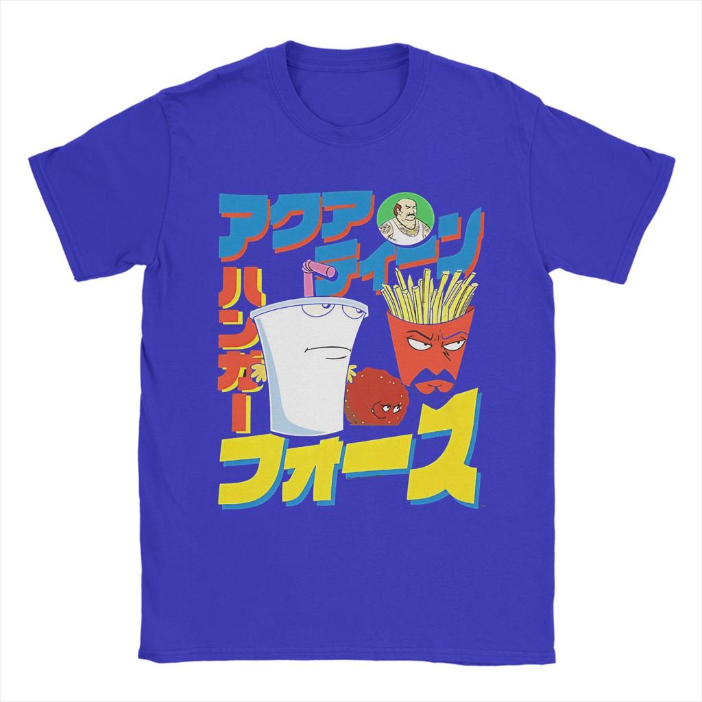 Aqua Teen Hunger Force T-Shirt Beach Hipster T-Shirts Couple 100 Cotton O Neck Oversize Clothes Short Sleeve Y2K Funny Tshirt