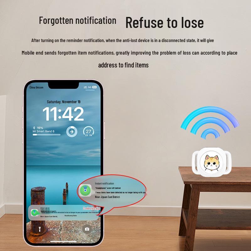AirTag Haustier-Tracker: Bluetooth GPS Halsband für Katzen & Hunde