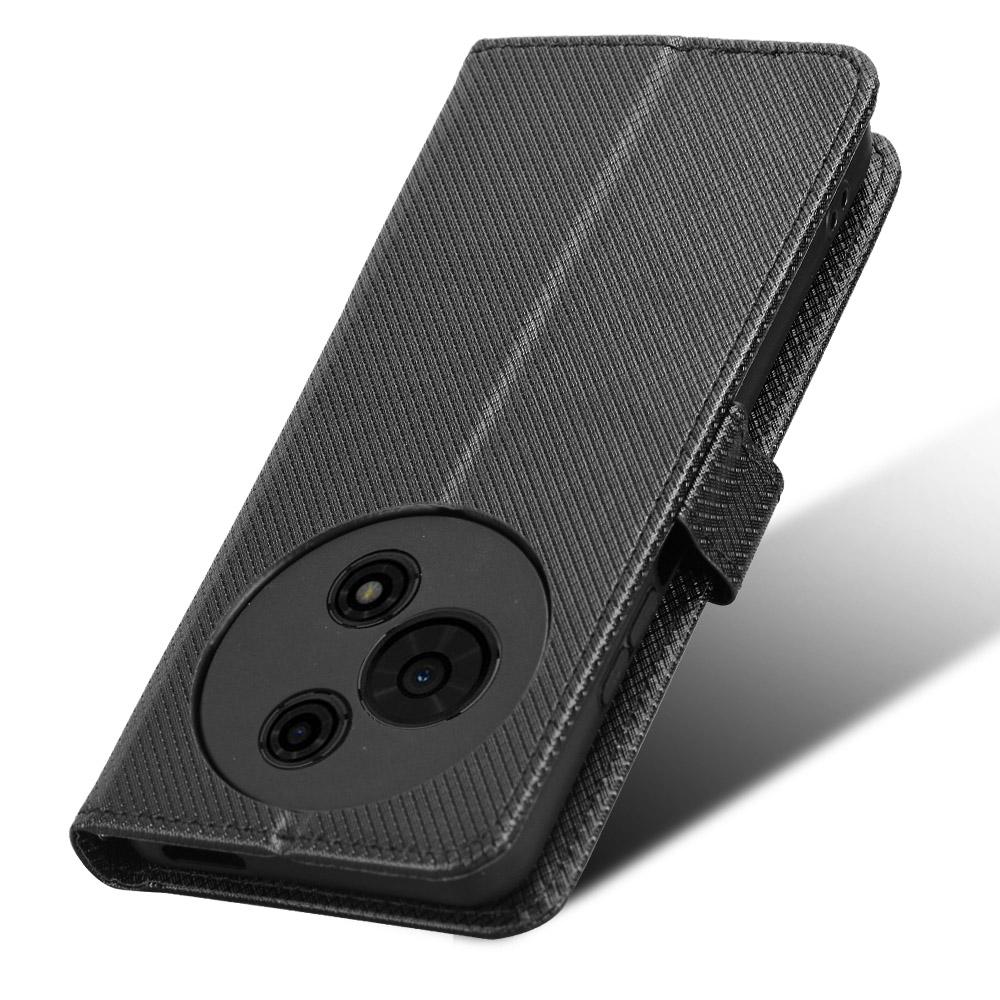 For TCL 605 4G/60 SE Leather Wallet Case with Strap Diamond Texture Phone Cover