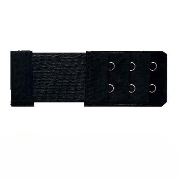 

1 шт. Удлинитель бюстгальтера для женского эластичного бюстгальтера, удлинитель бретелей с крючками, регулируемая пряжка для ремня, аксессуары для интимного белья 1PC чёрный