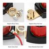 Top Post Battery Disconnect Switch 12V-48V With Led Voltmeter Dc 5-60V Battery Kill Switch On/Off Battery Cut Off Switch For Car