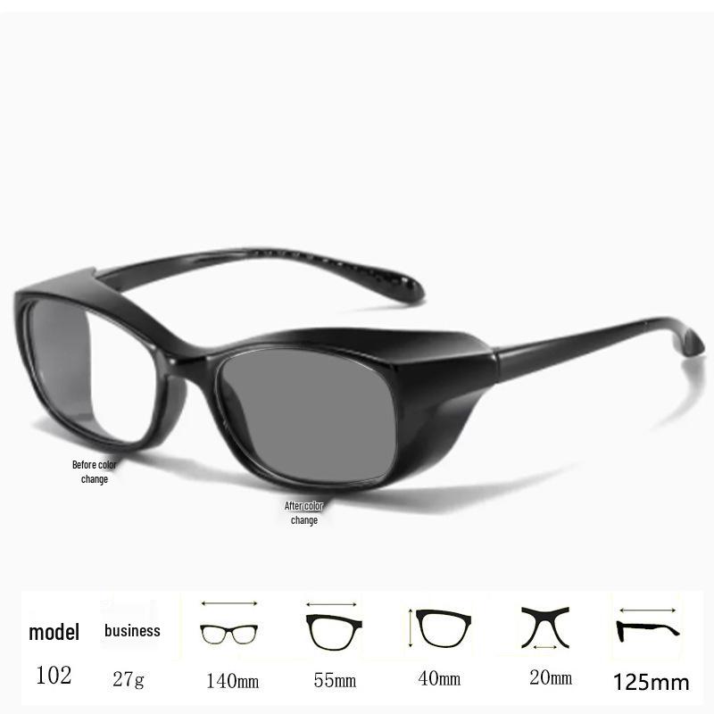 New Anti-Pollen Silicone Ring Polarized Photochromic UV Protection Anti-Fog Sunglasses