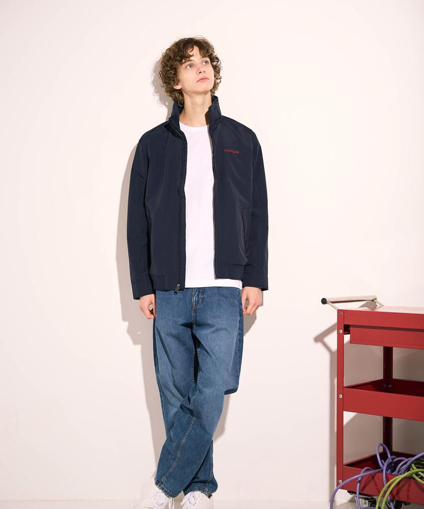 Tommy Hilfiger Official Online Exclusive Stand Collar JACKET 78J8338 S Navy Blouson/REGATTA