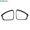 Rearview Mirror Eyebrow Cover For Volkswagen VW Tiguan MK2 2017-   Chrome Side Mirrors Rain Shield Sun Visor Trims