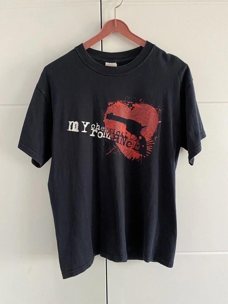 VINTAGE MY CHEMICAL ROMANCE BAND ALBUM SHIRT MEN WOMEN S-5XL Unisex T-Shirt XL