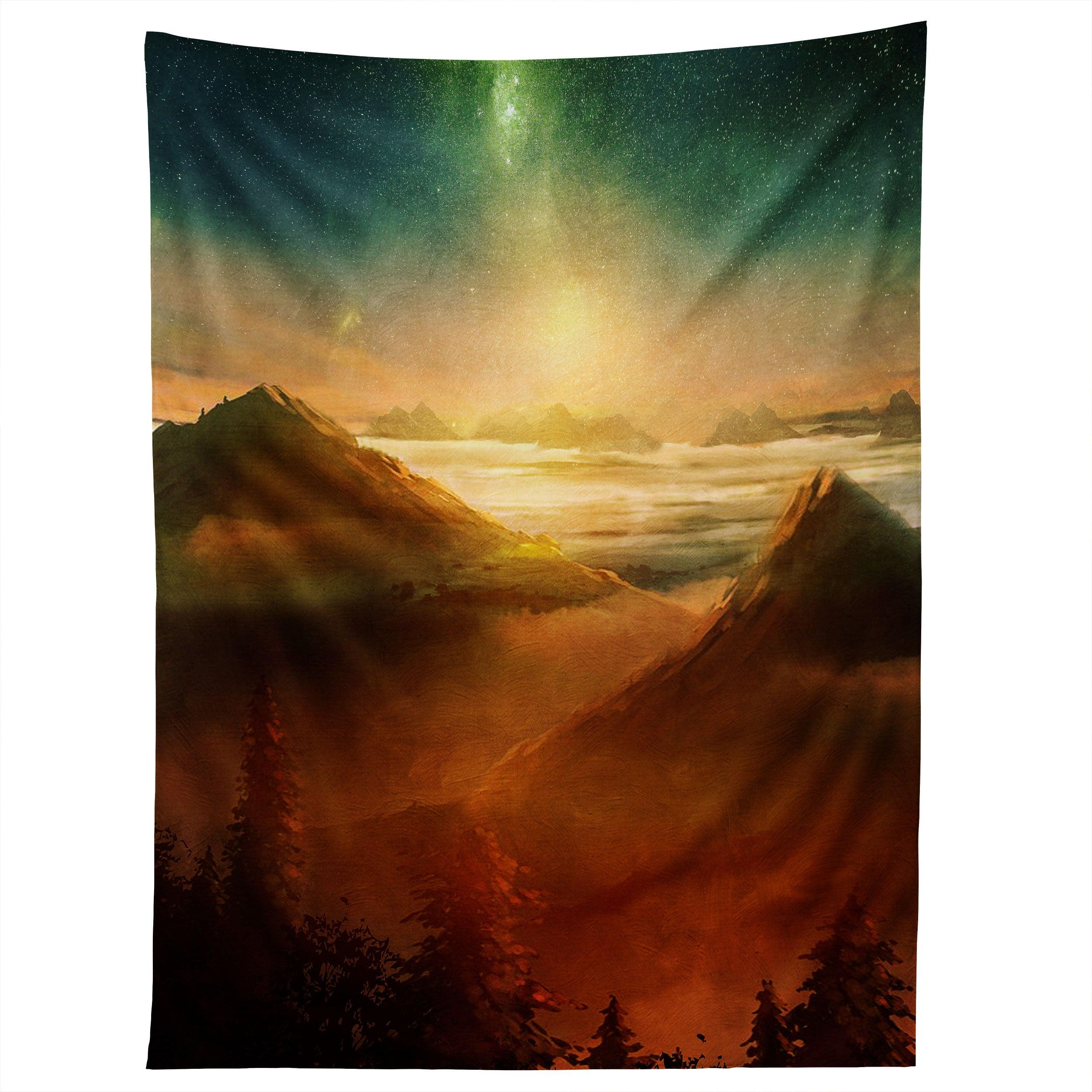 INTO THE TREES tapestry 75x100