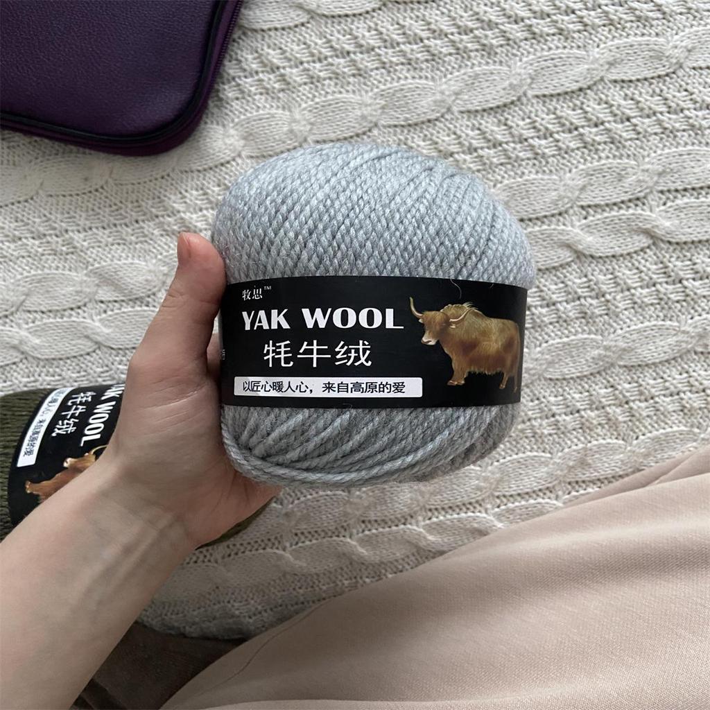 Worsted Weight Wool Yarn Soft & Durable Knitting Crochet Yarn for Cushions DIY Craft Yarn for Beginners