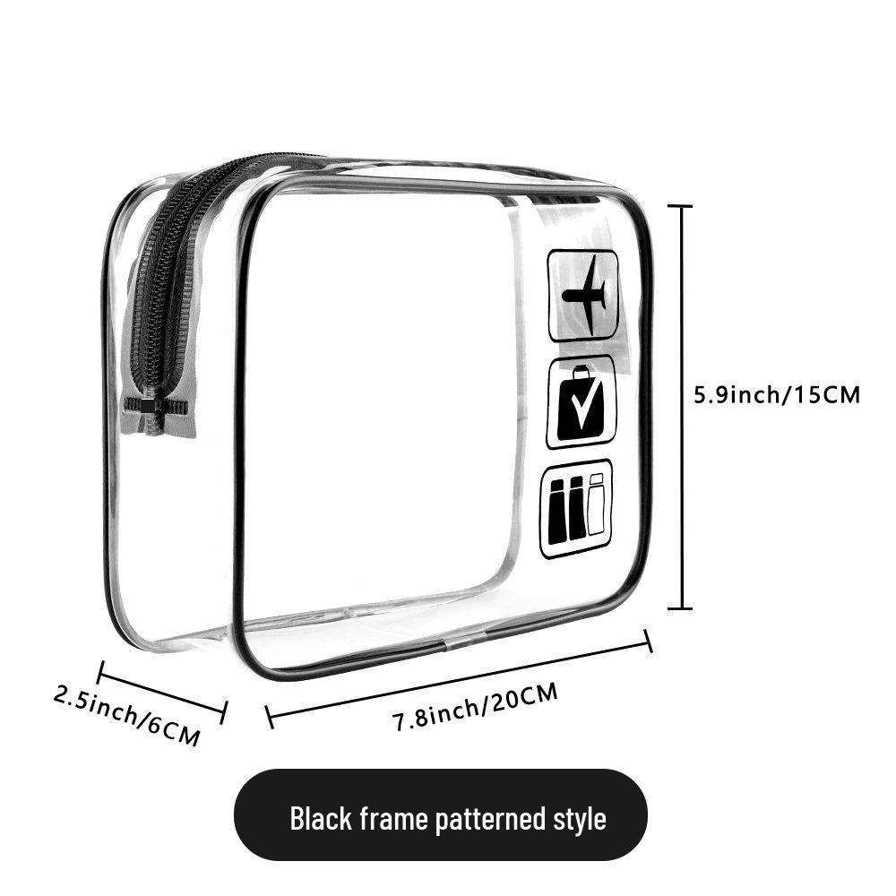 Waterproof Transparent Multi-Functional Travel Makeup Toiletry Bag