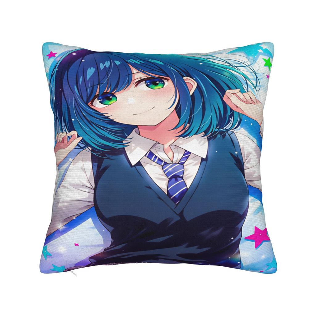Akane Lize Singer Pillow Cover Graphic Cushion Cover Vintage Pillow Case For Living Room Sofa