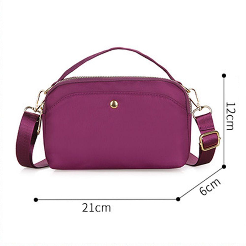 Travel Large Capacity Zipper Nylon Handbags Crossbody Bags Shoulder Bag