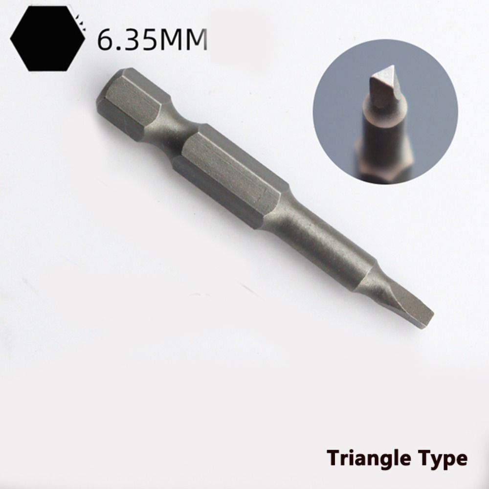 7/13Pcs Y-Type Three Points Screwdriver Bit U-shaped Internal Cross Socket  Woodworking