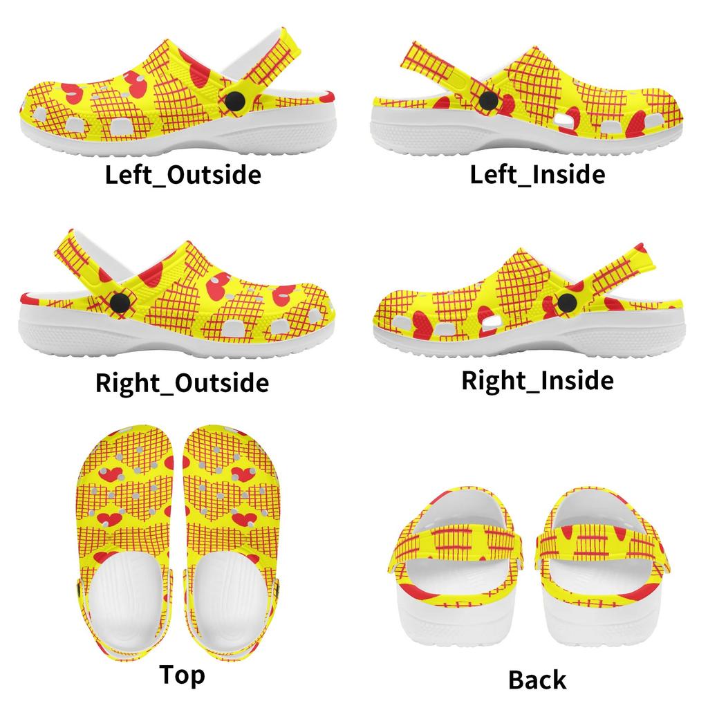 Funny Printed EVA Clogs Sandals for Women Men Flexible Breathable Slip On Casual Slippers Soft Sole Summer Shoes Daily Wear