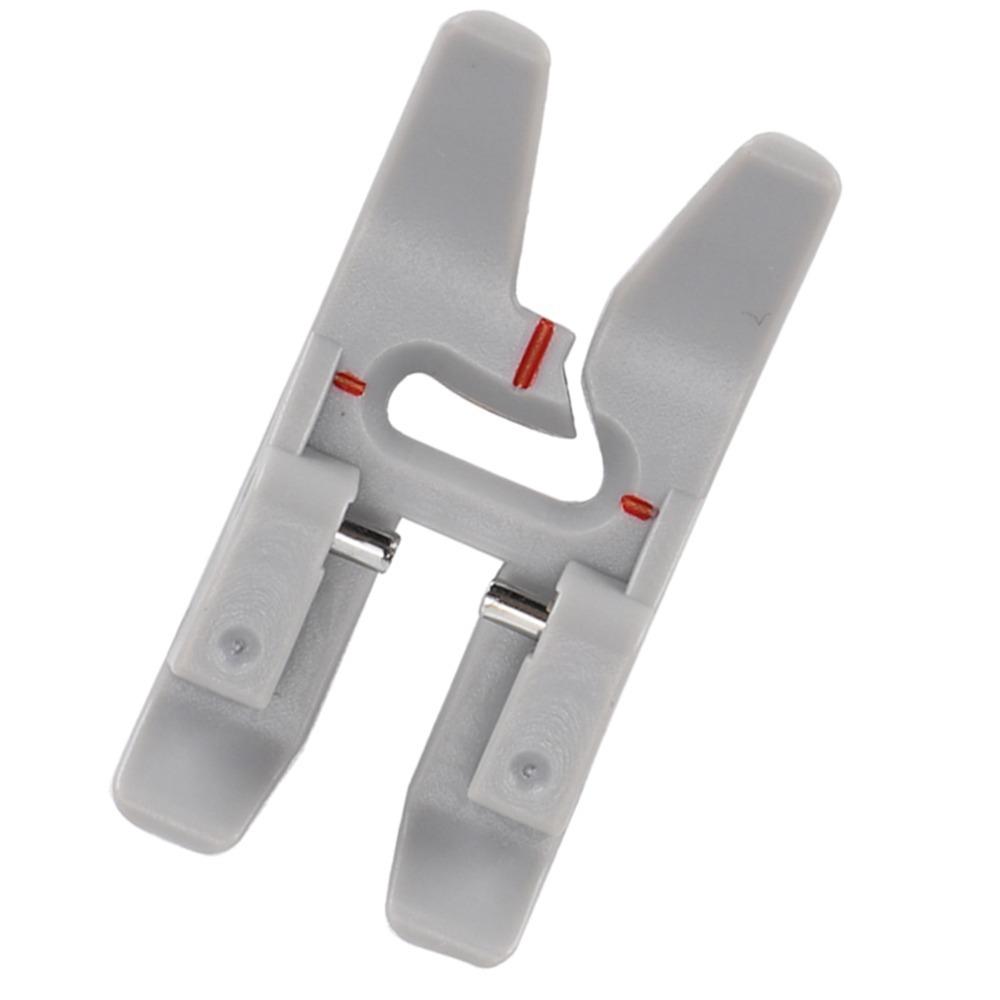 Non-Stick Surface Non-Stick Presser Foot Snap-On Multifunction Sewing Machine Presser Foot Grey Presser Foot Household Sewing