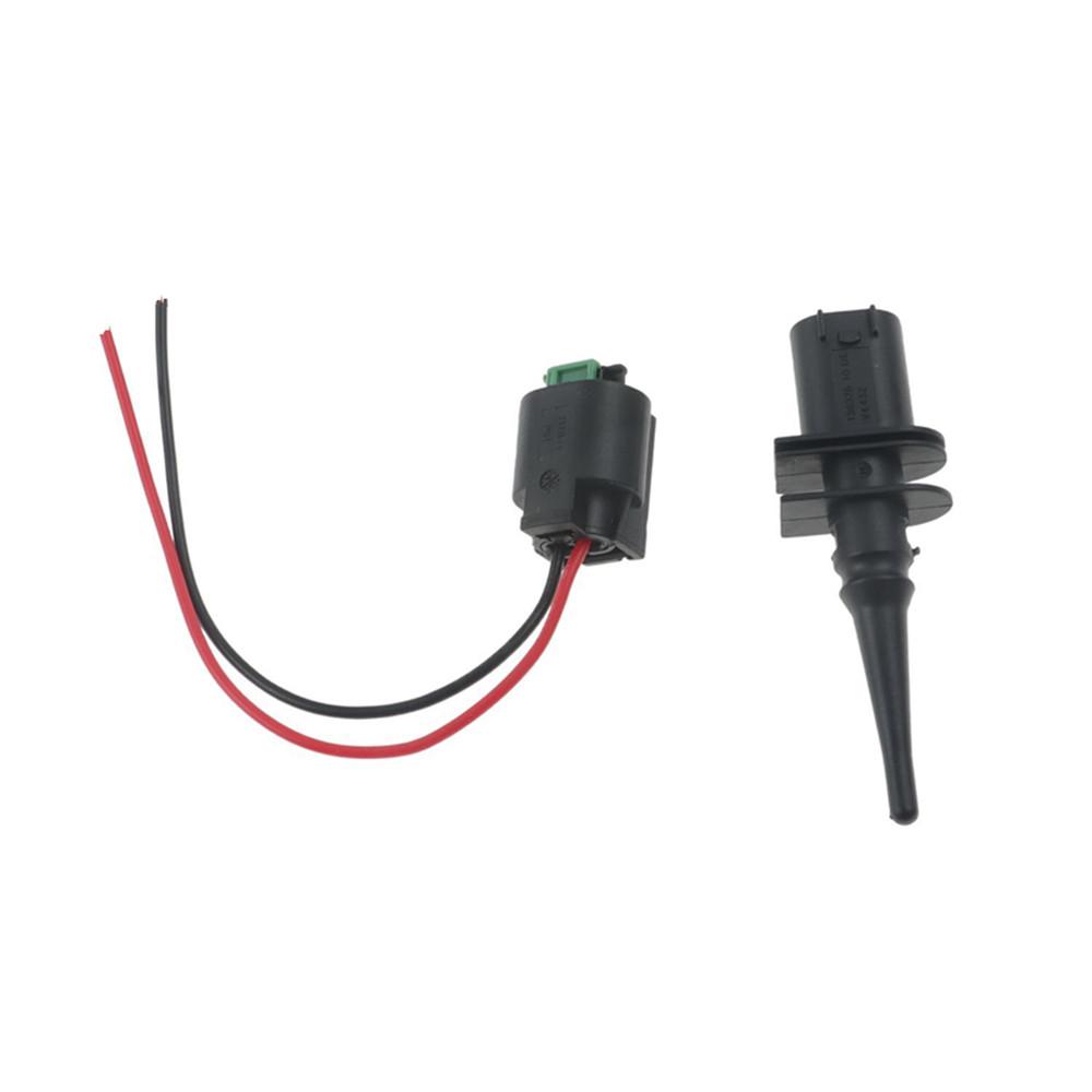 Exterior Outdoor External Air Ambient Temp Sensor & Connector Wire Fits For BMW