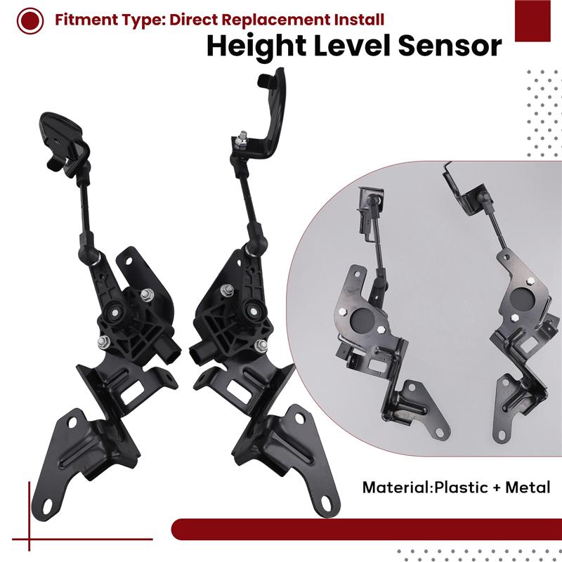 1Pair Front Body Height Sensor Bracket EJ7Z-3C097-C EJ7Z-3C097-B For Ford Lincoln MKC 2015-2019 Headlight Level Sensor чёрный