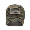 Embroidery American Flag Sticker Baseball Cap Unisex Outdoor Camouflage Sunscreen Hat Men Women Adjustable Breathable Cap