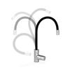 Set of a Free-standing Kitchen Tap with a Flexible Spout, Flexible Hoses and Aerator