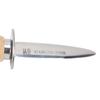  Oyster Opener, Oyster Opener Knife Ostionera Knife Stainless Steel   with Sturdy Wooden Handle, for Seafood and Mollusks 