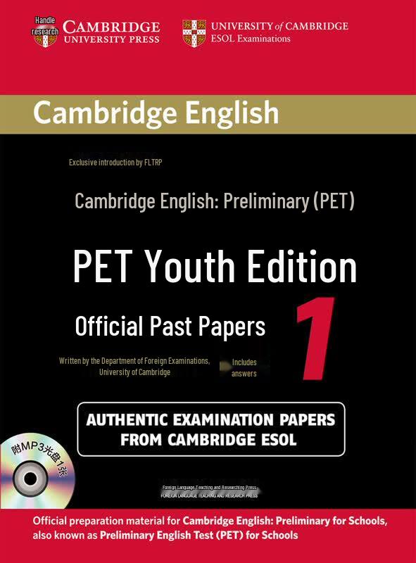 Cambridge B1 Preliminary for Schools Official Examination Papers 1