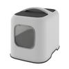 Rotho White Cat Litter Box