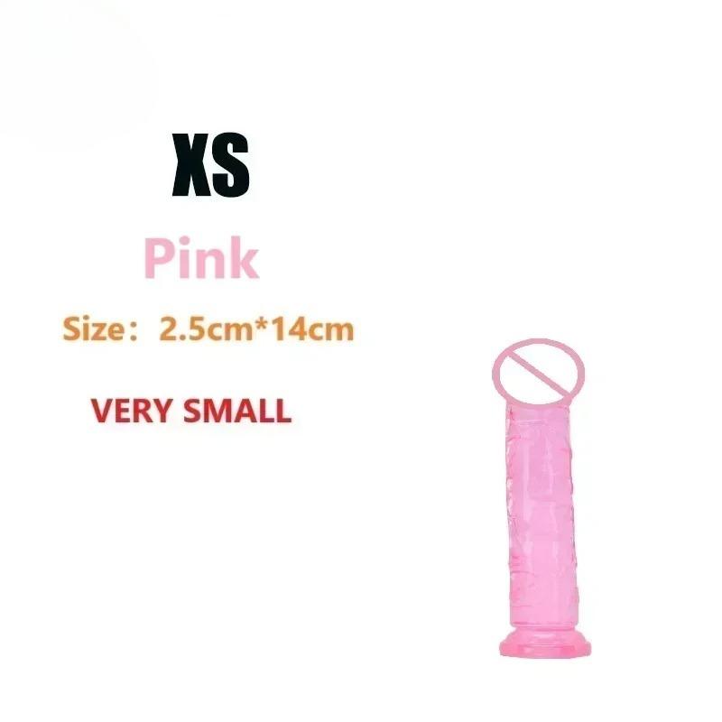 Dildos Sex Toys Dick Cheap Soft Female Vagina Clitoris Anal Masturbators Penis with Suction Cup 5 Colors Consolador Dildo Gode
