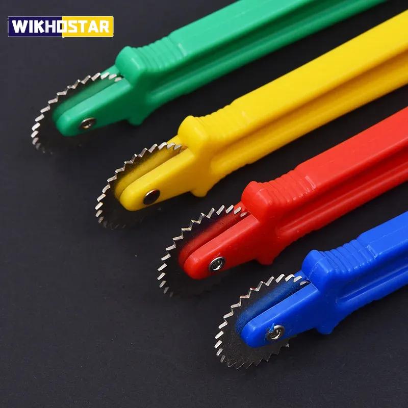 1 Pc New Plastics Leather Overstitch Wheel Space Paper Perforating Tool Tailor Stitch Marker Gear Roulette Patchwork Tools