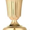 Decorative Flower Vase, Floral Arrangements, Luxurious Elegant Gold Metal Vase for Living Room,