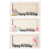Birthday Wooden Wallet  Birthday Cash Wallet Gift Happy Birthday Party Decoration Kids Adult Birthday Party Supplies Favor