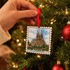 Christmas Acrylic Hanging Ornament for Holiday Tree Decoration