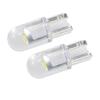 5/10/20/50/100Pcs 12V W5W T10 Led Car Light COB Glass 6000K White Light Auto Automobiles License Plate Lamp Dome Read Light