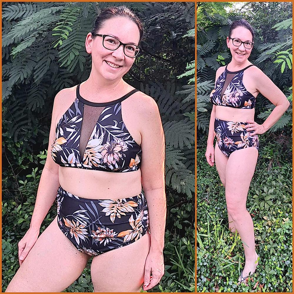 High Waist Bikini Set for Women 2025 Summer Two Pieces Solid Color Hollow Out Sexy Swimsuit Beach Bathing Suit Swimwear Women