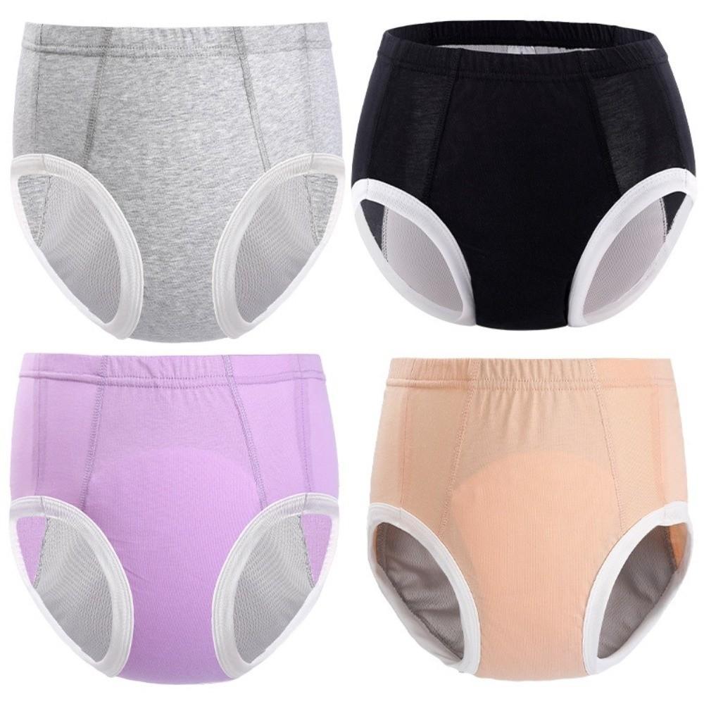 Elastic Waist Design Adult Diaper Washable Leakproof Underwear Adult Incontinence Cloth Diaper