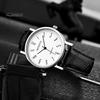 Men Dress Watch Watches Chronograph Casual Analog Quartz Movement Belt Strap Wristwatch Gift for Boyfriend Father Sleek