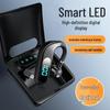 2025 Bluetooth Ear-hook Earphones: Large Battery, Super Long Life, Digital Display, for Huawei, Apple, Android