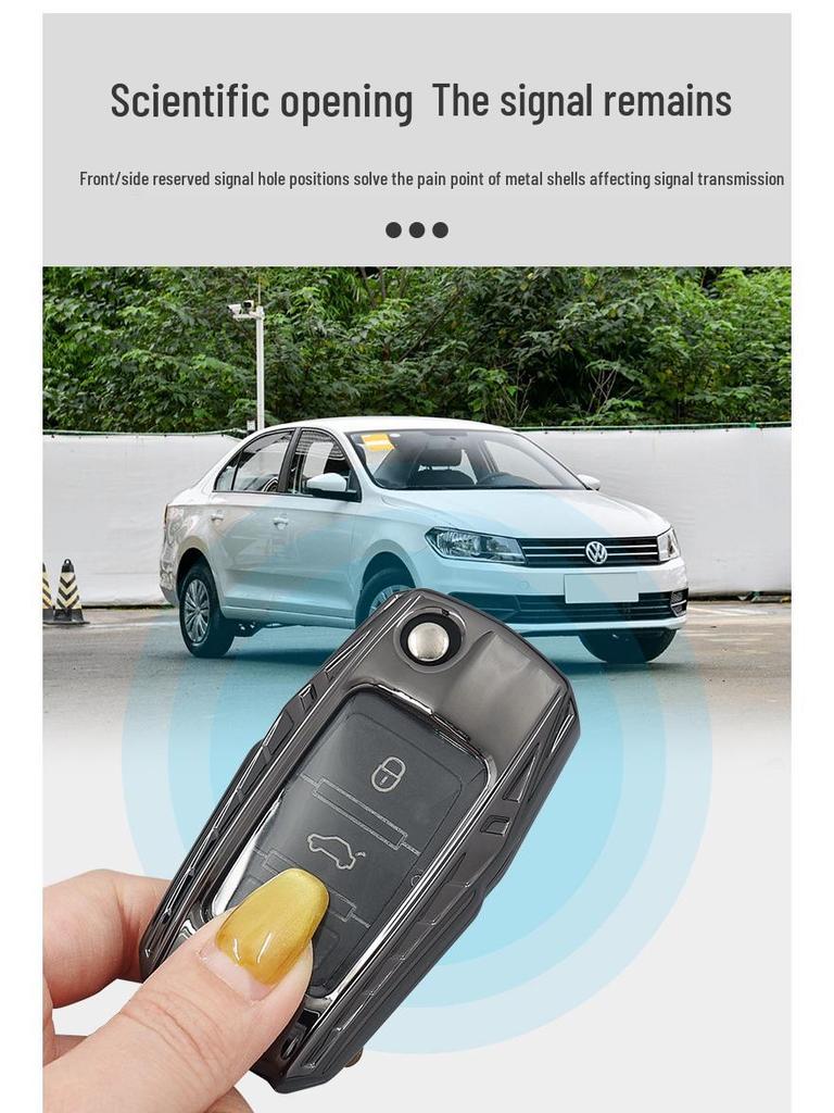 Volkswagen Tharu 2025 Polo Touran Key Case: Men's & Women's Protective Shell Cover.