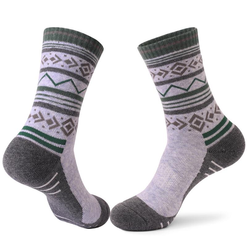 OEING Men's Thick Wool Mid-Calf Socks