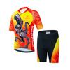 Fahrradtrikot Set Junge Mädchen Kurzarm MTB Radbekleidung Anzug Kind Fahrradbekleidung Abbigliamento Ciclismo 2026 Sommer Atmungsaktives Radsportanzug Set