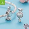 S925 Sterling Silver Sweet Candy Beaded Accessories Romantic Surprise Tianhe Stone Bracelet Beads