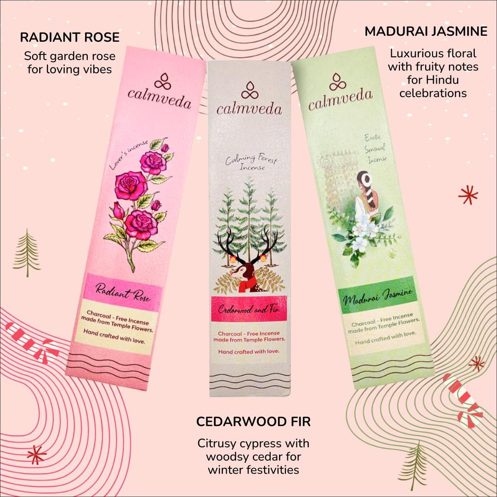 Happy Home Incense Sticks Multipack- 5 Variants